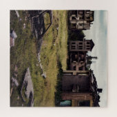 verlaten | Stedelijke post apocalyptische gebouwen Legpuzzel (Horizontaal)