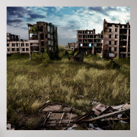 verlaten | Stedelijke post-apocalyptische kunst