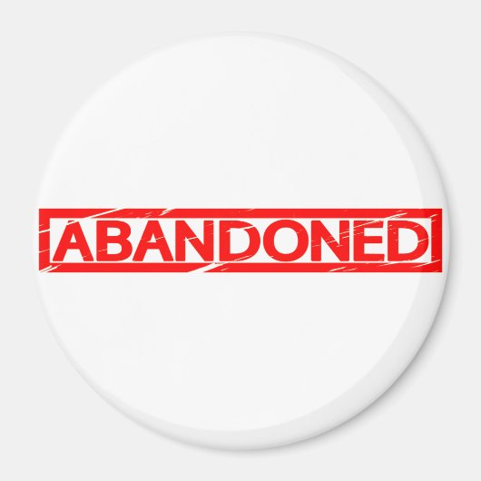 Verlaten Stempel Magneet (Voorkant)