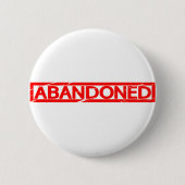 Verlaten Stempel Ronde Button 5,7 Cm (Voorkant)