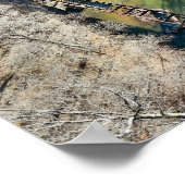 Verlaten Train Trestle Royersford PA Poster (Hoek)