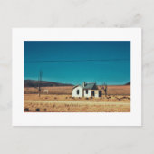 Verlaten treinstation in Namibië Briefkaart (Voorkant)