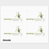 verlaten van richmond stickers (Vel)