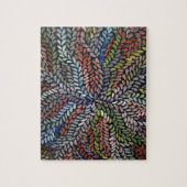 Verlaten van struik van multicolor legpuzzel (Verticaal)