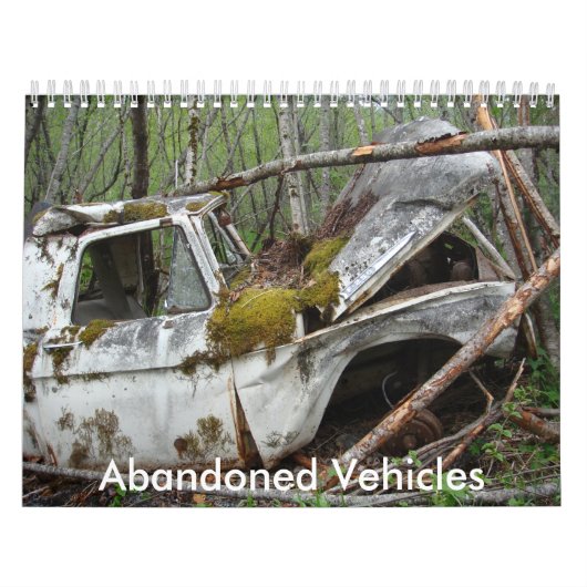 Verlaten voertuigen kalender (Hoes)