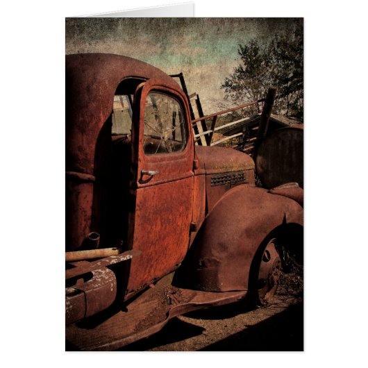 Verlaten vrachtwagen (Voorkant)