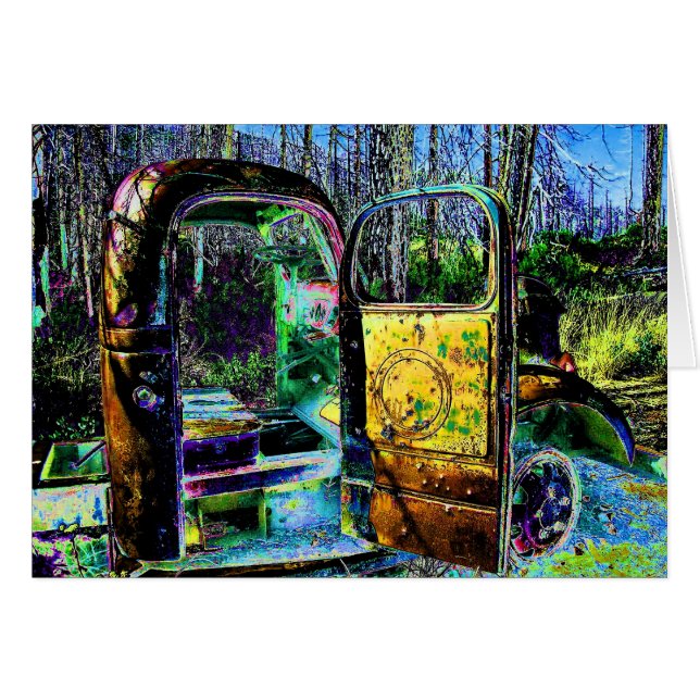 Verlaten vrachtwagen (Voorkant Horizontaal)