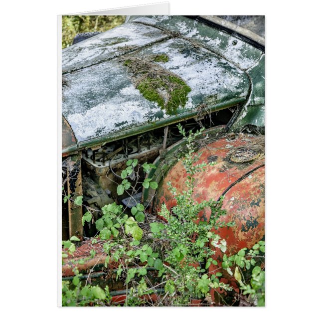 Verlaten  vrachtwagen (Voorkant)