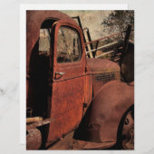 Verlaten vrachtwagen (Voorkant / Achterkant)