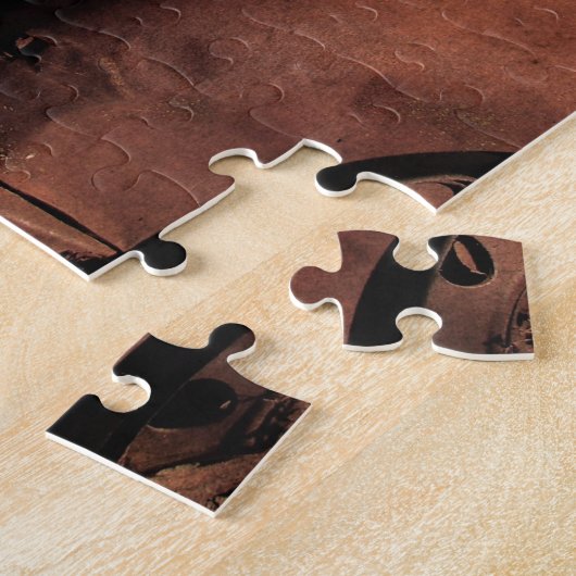 Verlaten vrachtwagen legpuzzel (Zijkant)