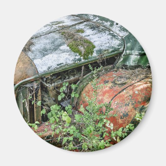 Verlaten  vrachtwagen magneet (Voorkant)