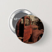 Verlaten vrachtwagen ronde button 5,7 cm (Voorkant /achterkant)