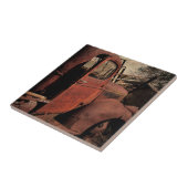 Verlaten vrachtwagen tegeltje (Zijkant)