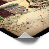 Verlaten Washington, Iowa Poster (Hoek)