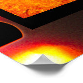 Verlaten Westerne hut op film Poster (Hoek)