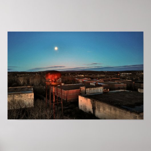 Verlaten Whiskey Distillerie Linfield PA Poster (Voorkant)