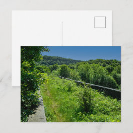 Verlaten Whitacre Mill Viaduct, Huddersfield Briefkaart