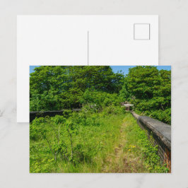 Verlaten Whitacre Mill Viaduct, Huddersfield Briefkaart