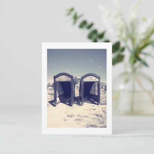 verlaten wonderland briefkaart (Staand voorkant)