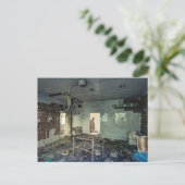 Verlaten Ziekenhuis Pripyat door Tsjernobyl-Briefk Briefkaart (Staand voorkant)