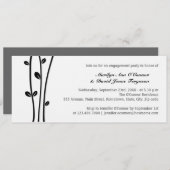 Verlaten zwarte bijkantoren kaart (Voorkant / Achterkant)