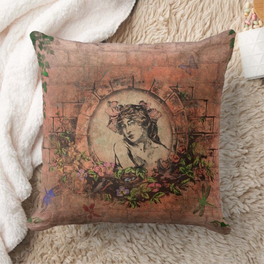 verleden Afbeelding decoratief kussen (Deken)