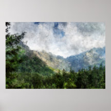 Verleden de bomen door MtnTopArt