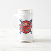 Verleden tijd pinkel bierpul (Voorkant links)