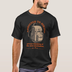 Verleend aan het trekken van volgende bestemmingsa t-shirt