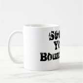 Verleg je grenzen koffiemok (Links)