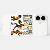 Verleg je grenzen | Motivatie fitnesstelefoon Case-Mate iPhone Case (Achterkant (horizontaal))