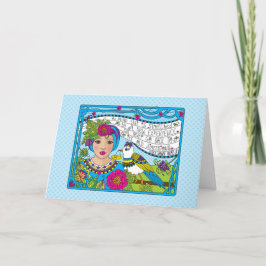 Verleg je Mind_Greeting Kaart