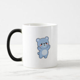Verlegen Beer Minimale Kawaii Stijl Magische Mok