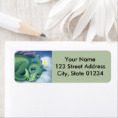 Verlegen Dragon retour adreslabels Etiket (Insitu)