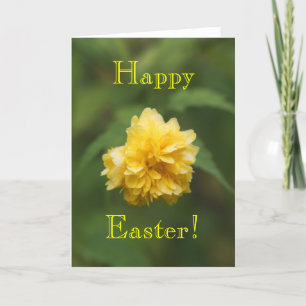 Verlegen, gelukkig Pasen! Feestdagen Kaart