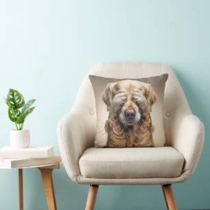 Verlegen Golden Retriever Kussen