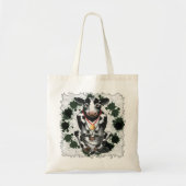 Verlegen Koe emmer Tote Bag (Voorkant)