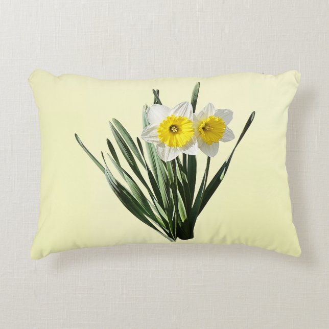Verlegen Narcisje Accent Kussen (Voorkant)