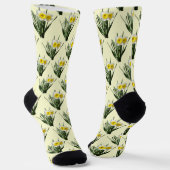 Verlegen Narcisje Sokken (Gebogen)