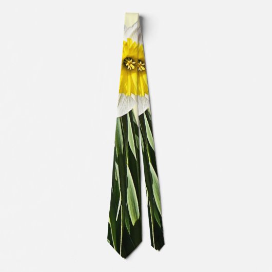 Verlegen Narcisje Stropdas (Voorkant)