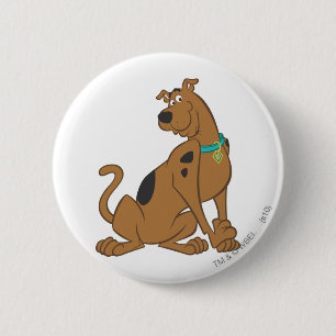 Verlegen scooby-Doo stelt Ronde Button 5,7 Cm