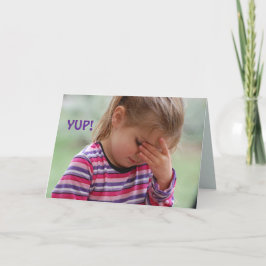 VERLEGEN VERLATE VERJAARDAG KAART