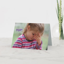 VERLEGEN VERLATE VERJAARDAG KAART