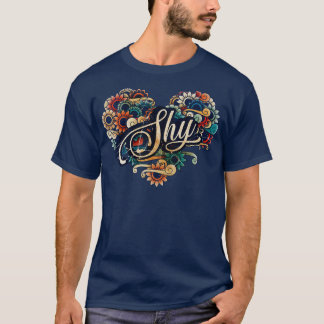 Verlegen VIGNETTE  KLEUR T-shirt