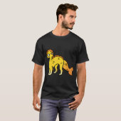 Verlegen zeedier t-shirt (Voorkant volledig)