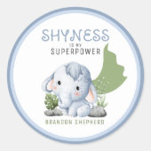 Verlegenheid Is Mijn Superpower Stickers (Voorkant)