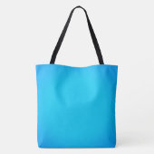 Verleidelijk Aquablauw Tote Bag (Achterkant)