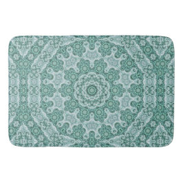 Verleidelijk in Teal Badmat