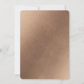 Verleidelijk Roos  Bloemen Bruiloft Vrijgezellenfe Kaart (Achterkant)