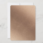 Verleidelijk Roos  roze vrijgezellenfeest Kaart (Achterkant)